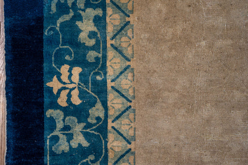 Antique Chinese Area Rug (9' x 11')